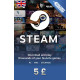 Steam Wallet £5 GBP [UK]